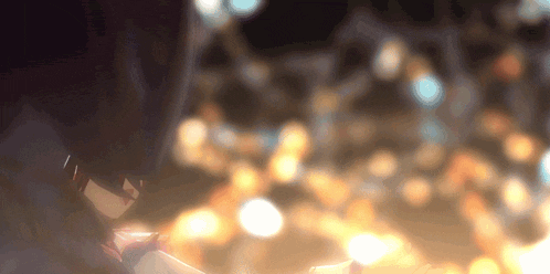 a gif of vodka, aston machan, and daiwa scarlet from umamusume: pretty derby. they turn to one another and smile.